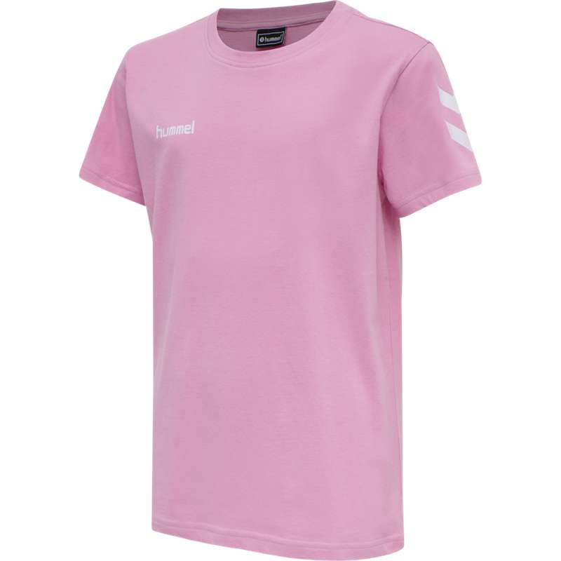 Hummel Go Cotton S/S Jogginghose Kinder Rosa | 992890-612