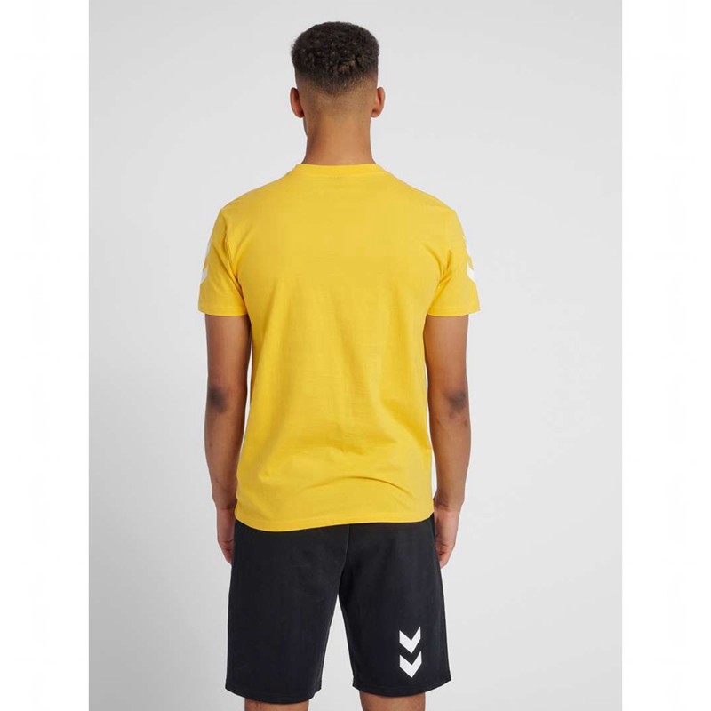 Hummel Go Cotton S/S T-shirts Herren Gelb | 453437-549