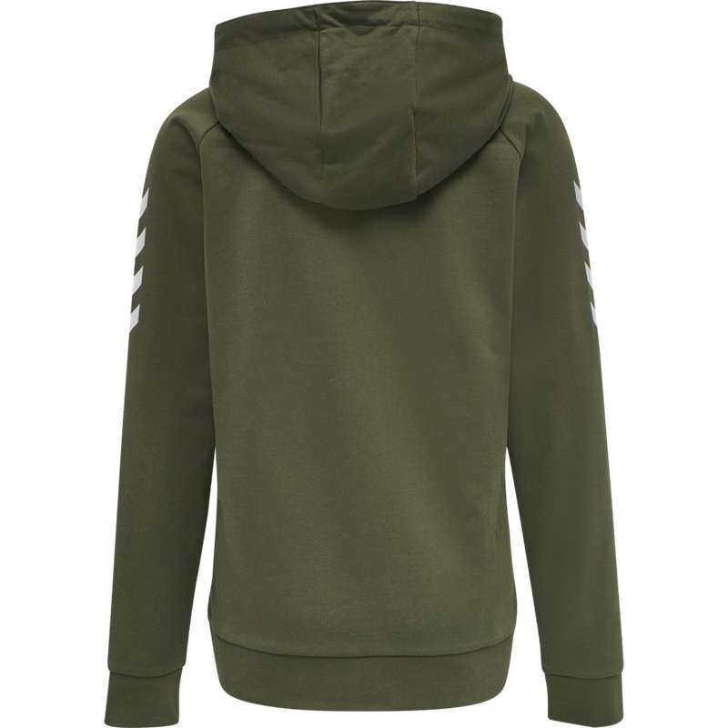 Hummel Go Cotton Zip Hoodie Damen Grün | 030154-748