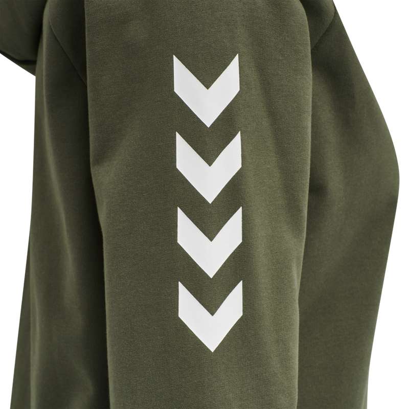 Hummel Go Cotton Zip Hoodie Damen Grün | 030154-748