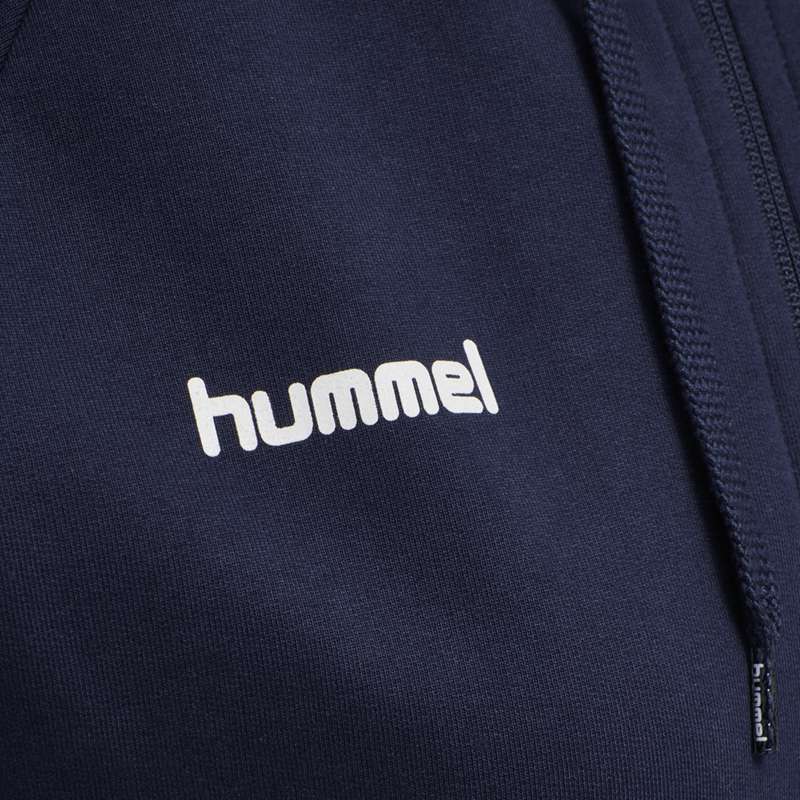 Hummel Go Cotton Zip Hoodie Damen Navy | 137902-376