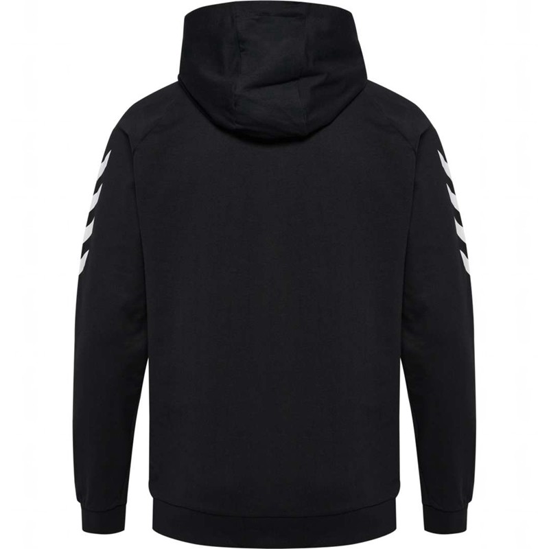 Hummel Go Cotton Zip Hoodie Herren Schwarz | 813803-772