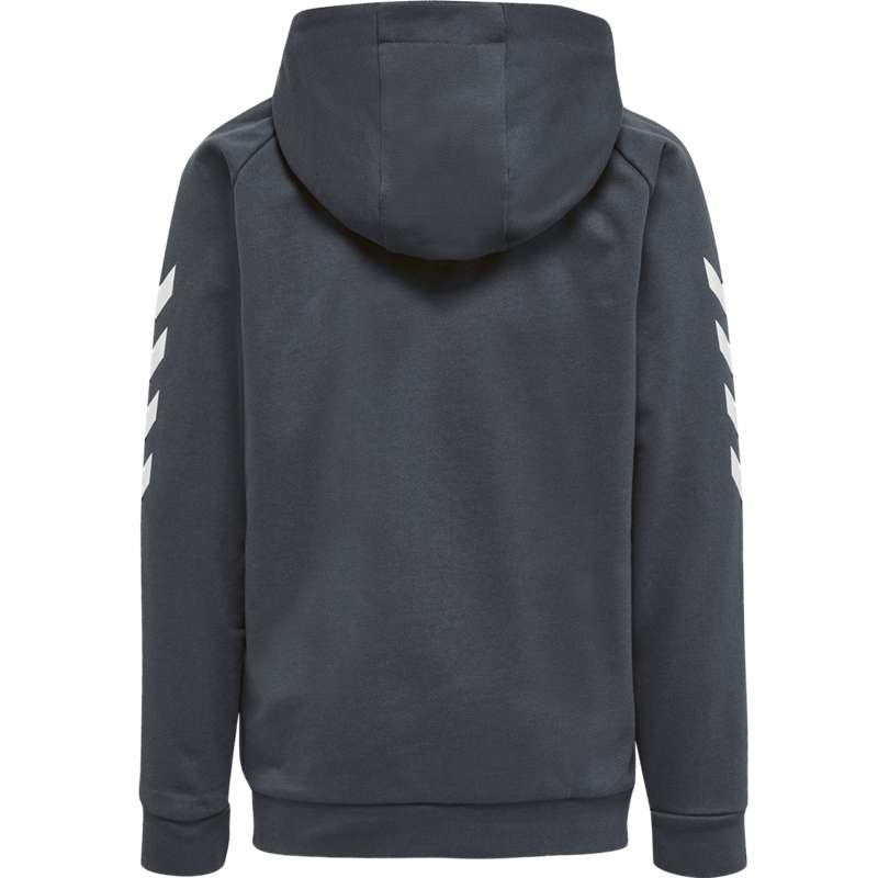 Hummel Go Cotton Zip Hoodie Kinder Schwarz | 517216-945