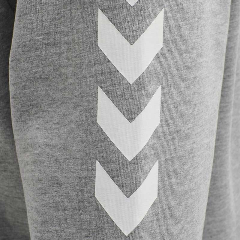 Hummel Go Cotton Zip Jacken Damen Grau | 204849-665