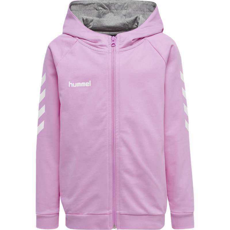 Hummel Go Cotton Zip T-shirts Kinder Lavendel | 284582-966