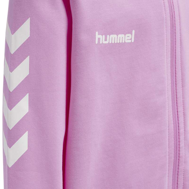 Hummel Go Cotton Zip T-shirts Kinder Lavendel | 284582-966
