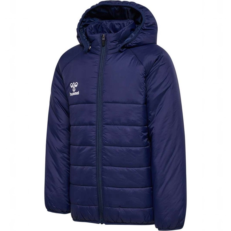 Hummel Go Quilted Hood Jacken Kinder Navy | 085154-912