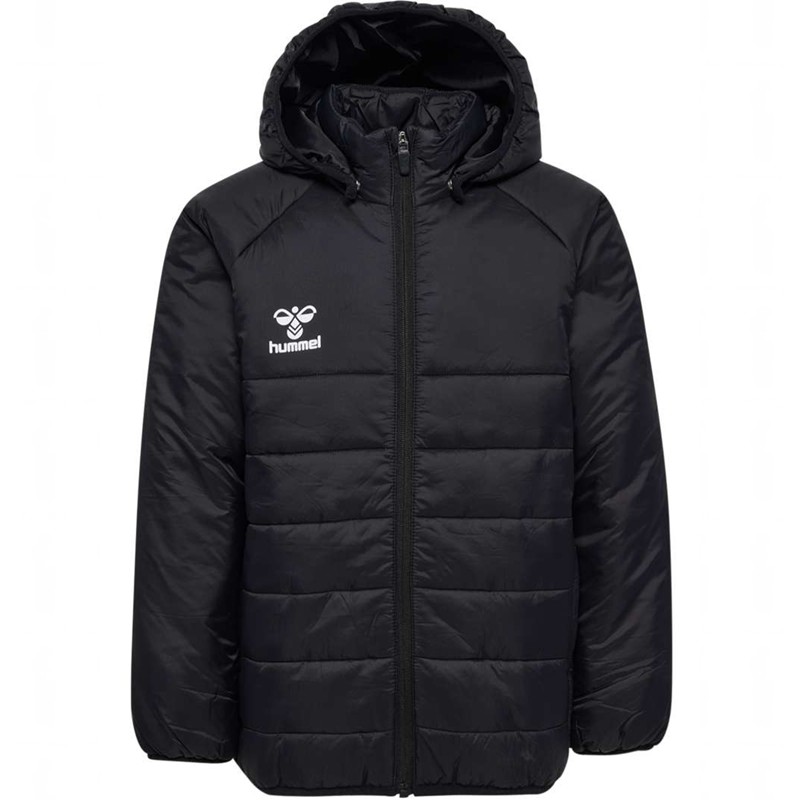 Hummel Go Quilted Hood Jacken Kinder Schwarz | 477550-535