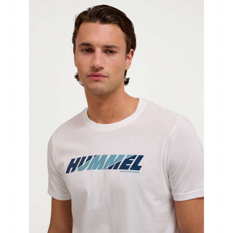 Hummel Graphic Bold Logo Tanktop Herren Weiß | 862300-038