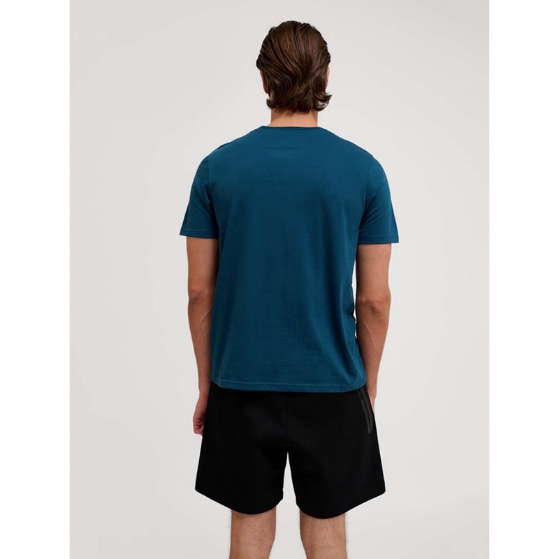 Hummel Graphic Bold Logo T-shirts Herren Navy | 346020-841