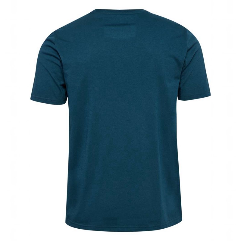 Hummel Graphic Bold Logo T-shirts Herren Navy | 346020-841
