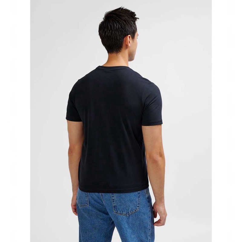 Hummel Graphic Triple Logo Cotton T-shirts Herren Schwarz | 135989-960