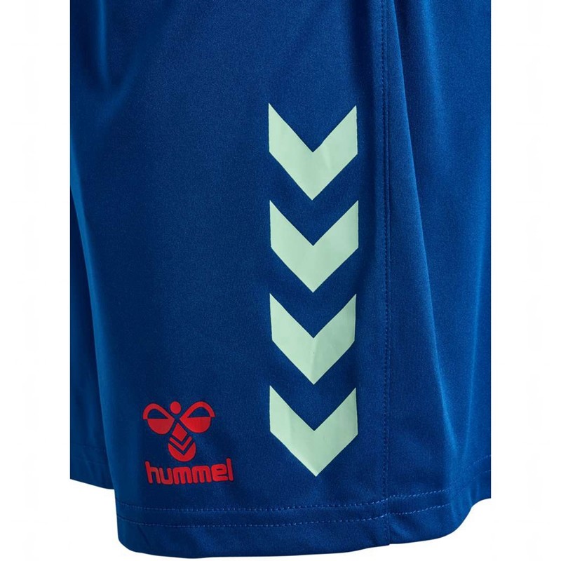 Hummel Graphic Universe Kurze Hose Damen Blau | 923011-841
