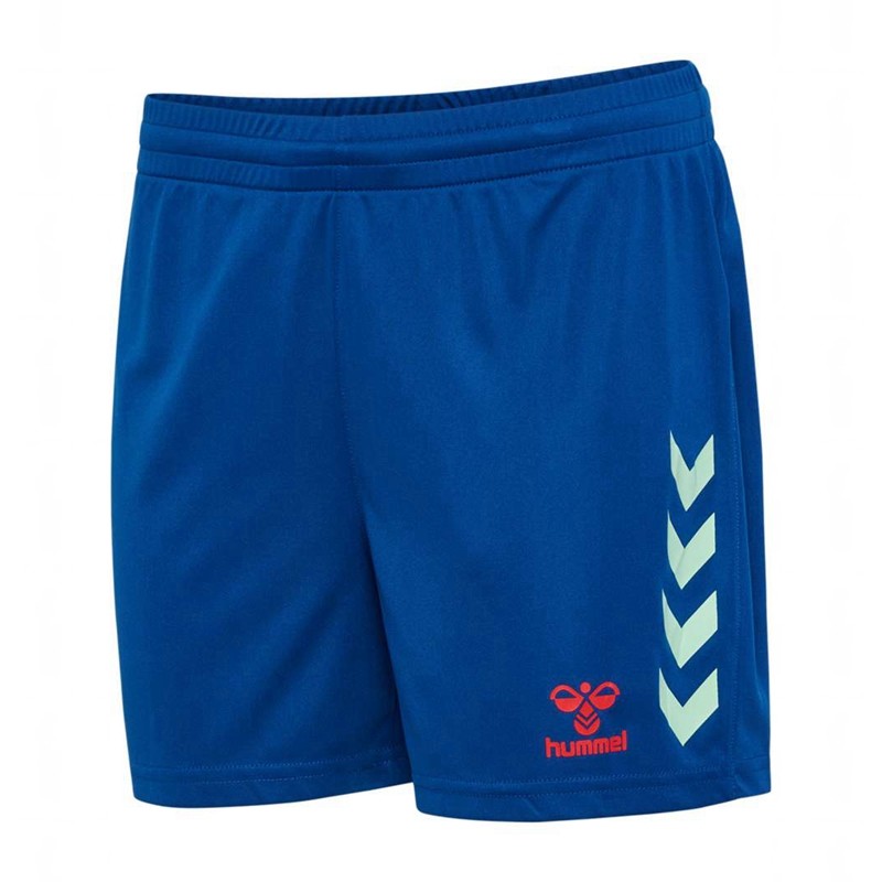 Hummel Graphic Universe Kurze Hose Damen Blau | 923011-841