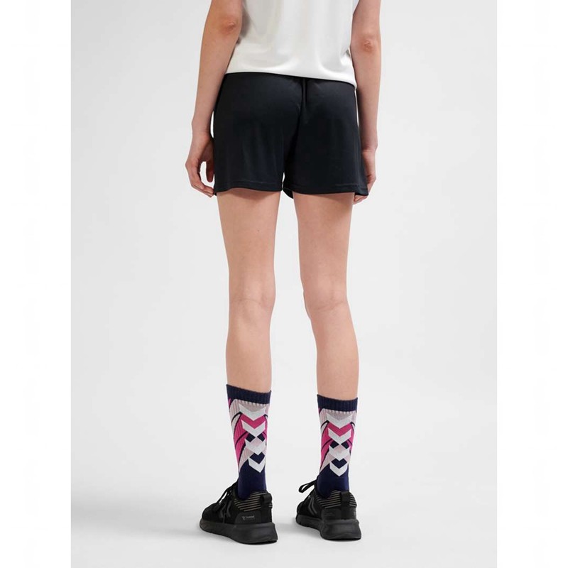 Hummel Graphic Universe Kurze Hose Damen Schwarz | 393268-351