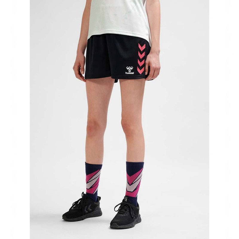 Hummel Graphic Universe Kurze Hose Damen Schwarz | 393268-351