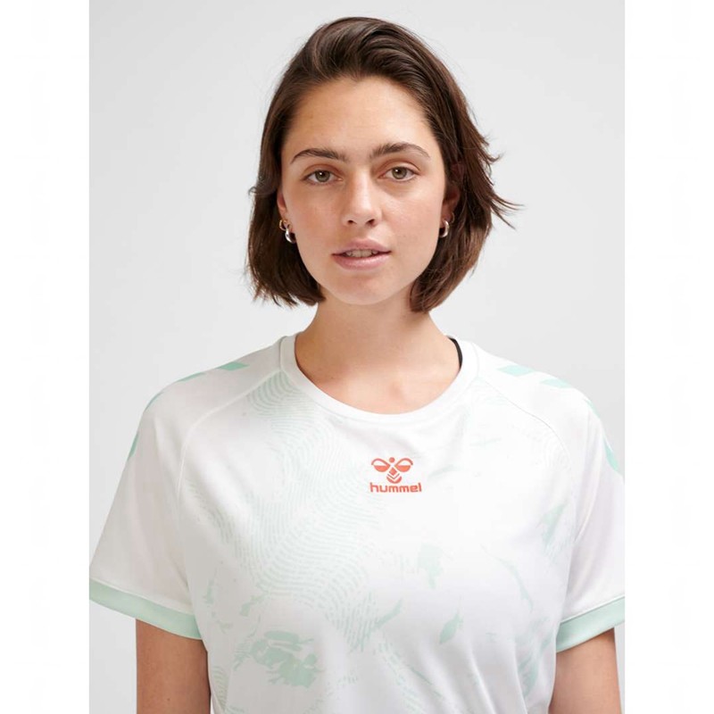 Hummel Graphic Universe Ss Trikot Damen Weiß | 476899-212