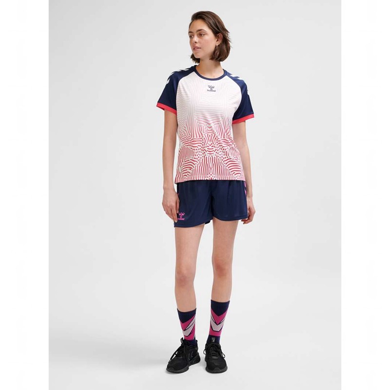 Hummel Graphic Universe Ss Trikot Damen Rosa | 987152-013