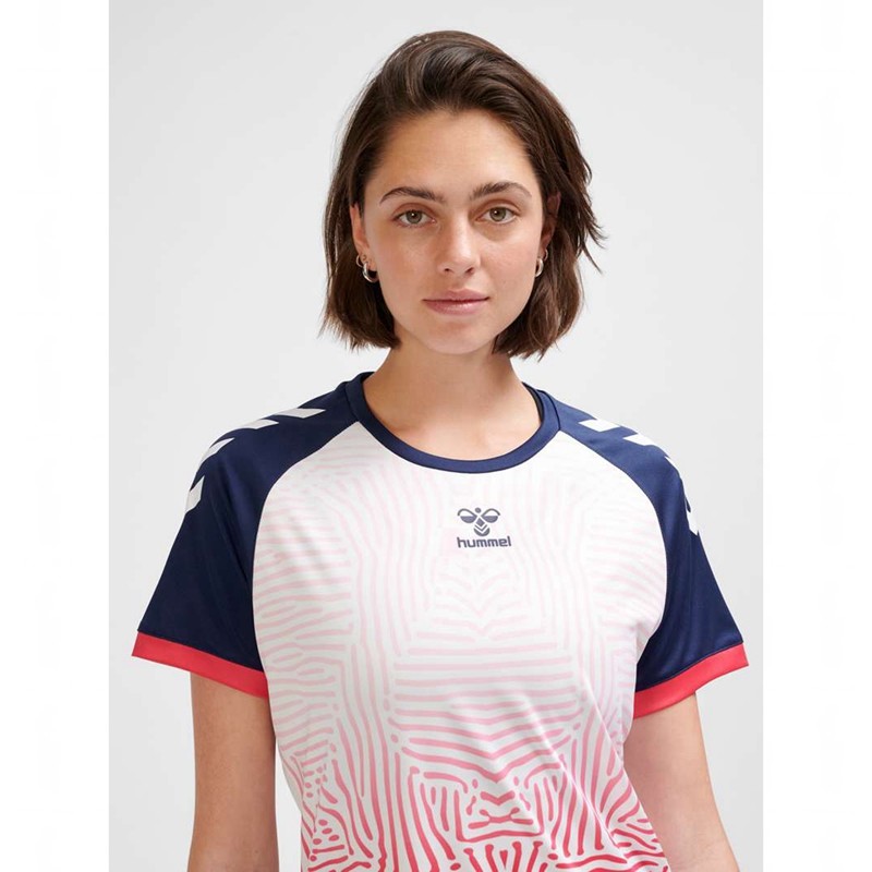 Hummel Graphic Universe Ss Trikot Damen Rosa | 987152-013