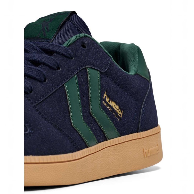 Hummel Handball Perfekt Synth. Suede Sneakers Herren Schwarz | 207254-764