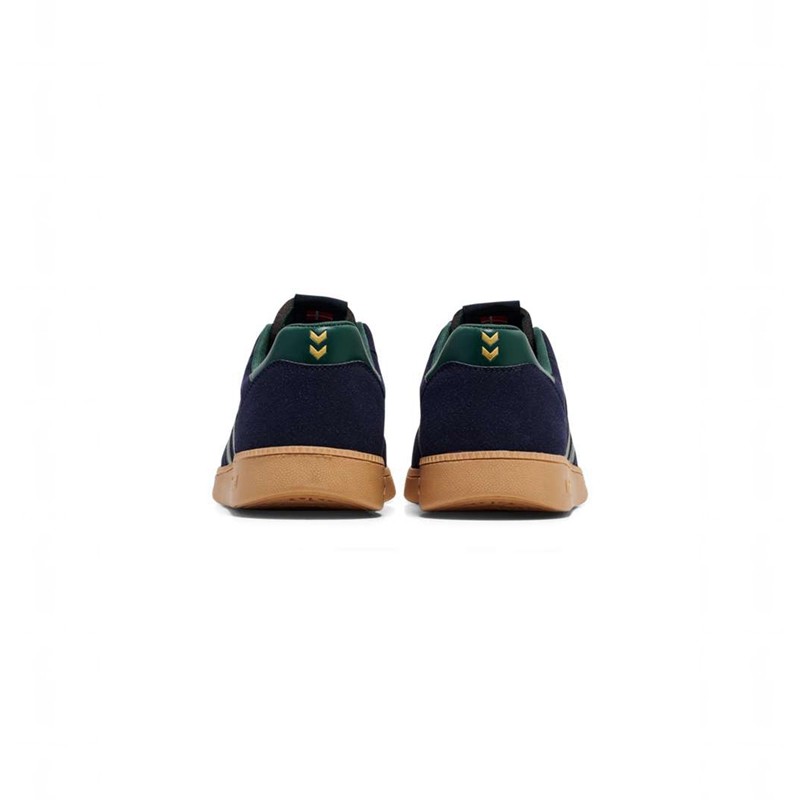 Hummel Handball Perfekt Synth. Suede Sneakers Herren Schwarz | 207254-764