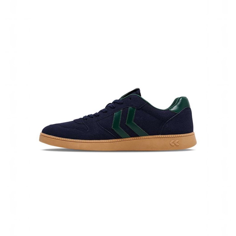 Hummel Handball Perfekt Synth. Suede Sneakers Herren Schwarz | 207254-764