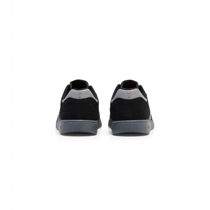 Hummel Handball Perfekt Synth. Suede Sneakers Herren Schwarz | 694908-727
