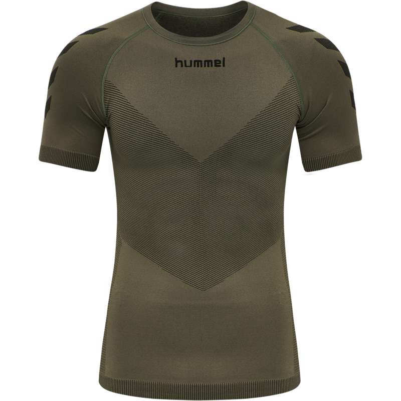 Hummel Hummel First Seamless S/S Trikot Herren Olivgrün | 275118-640