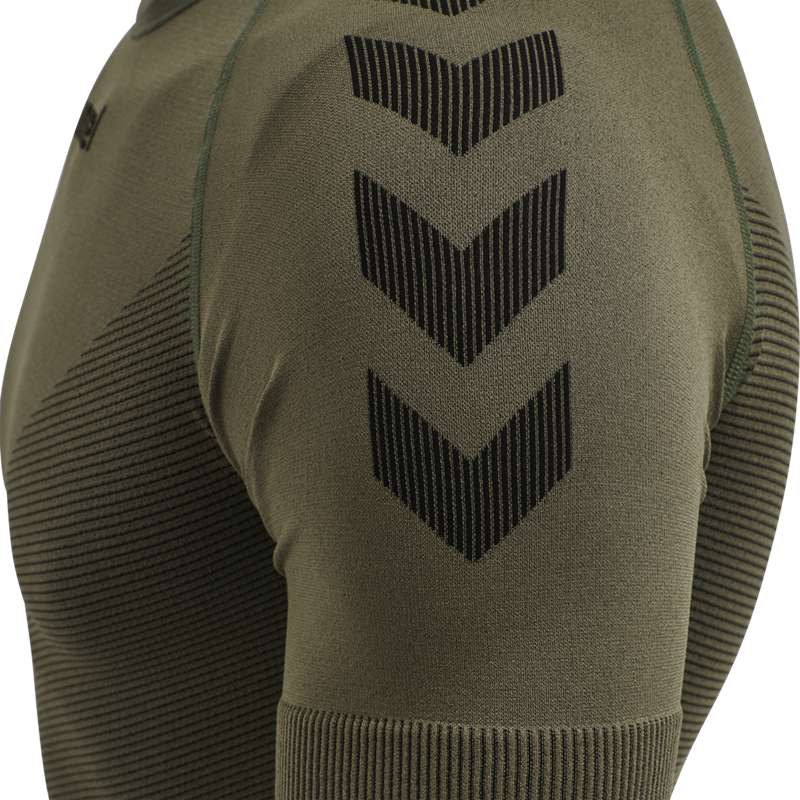 Hummel Hummel First Seamless S/S Trikot Herren Olivgrün | 275118-640