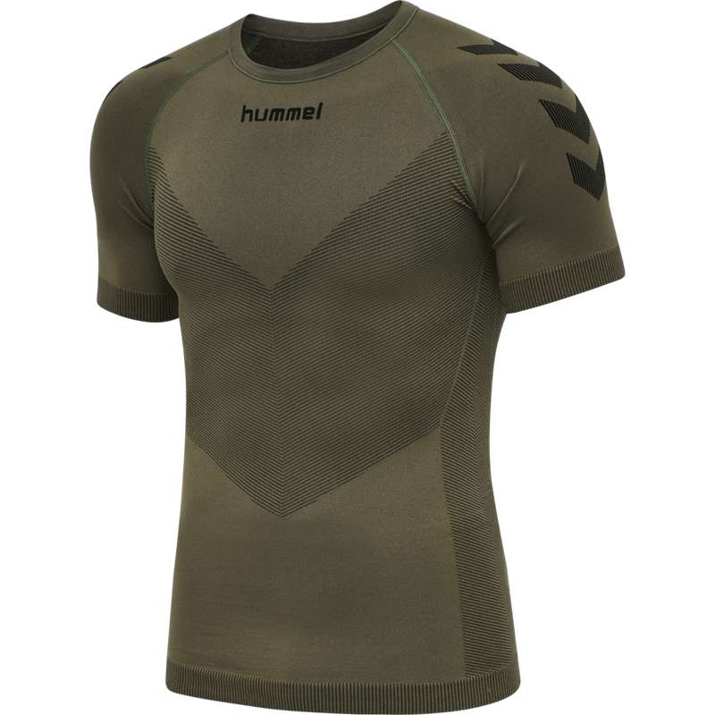 Hummel Hummel First Seamless S/S Trikot Herren Olivgrün | 275118-640