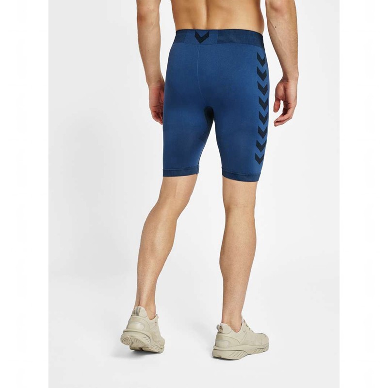 Hummel Hummel First Seamless Tr Sht Tights Kurze Hose Herren Navy | 343731-091