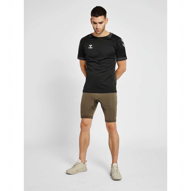 Hummel Hummel First Seamless Tr Sht Tights Rucksäcke Herren Olivgrün | 387076-917