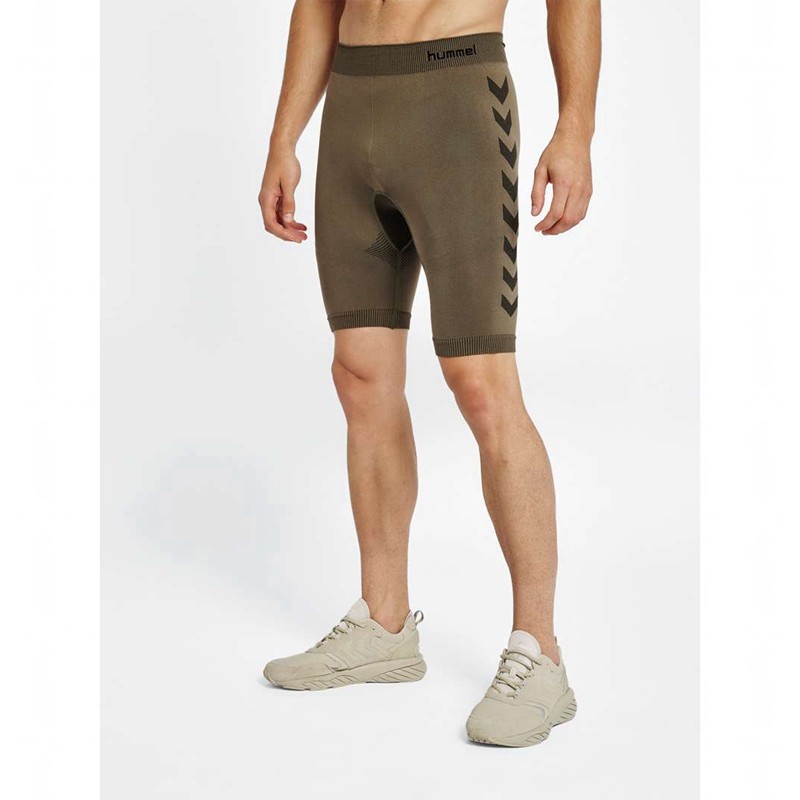 Hummel Hummel First Seamless Tr Sht Tights Rucksäcke Herren Olivgrün | 387076-917