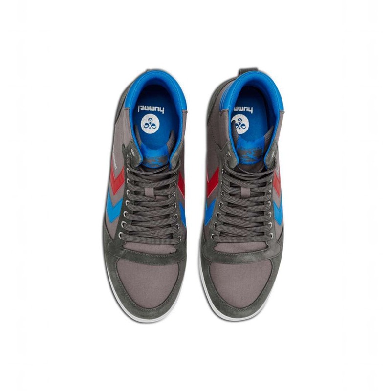 Hummel Hummel Slimmer Stadil High Sneakers Herren Grau | 146215-609