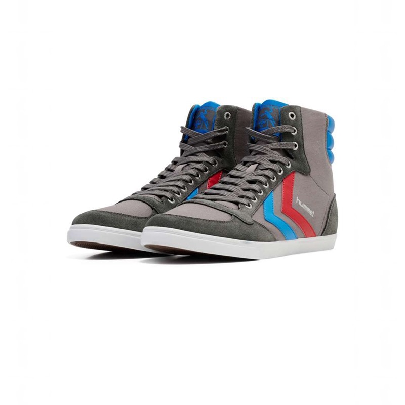 Hummel Hummel Slimmer Stadil High Sneakers Herren Grau | 146215-609