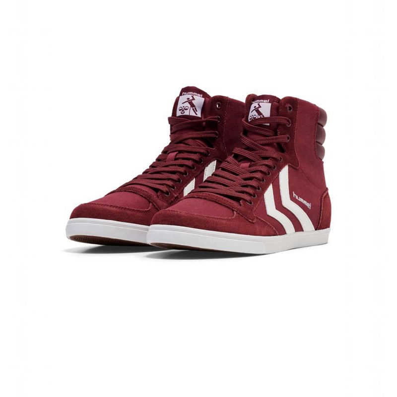 Hummel Hummel Slimmer Stadil High Sneakers Herren Rot | 904805-817