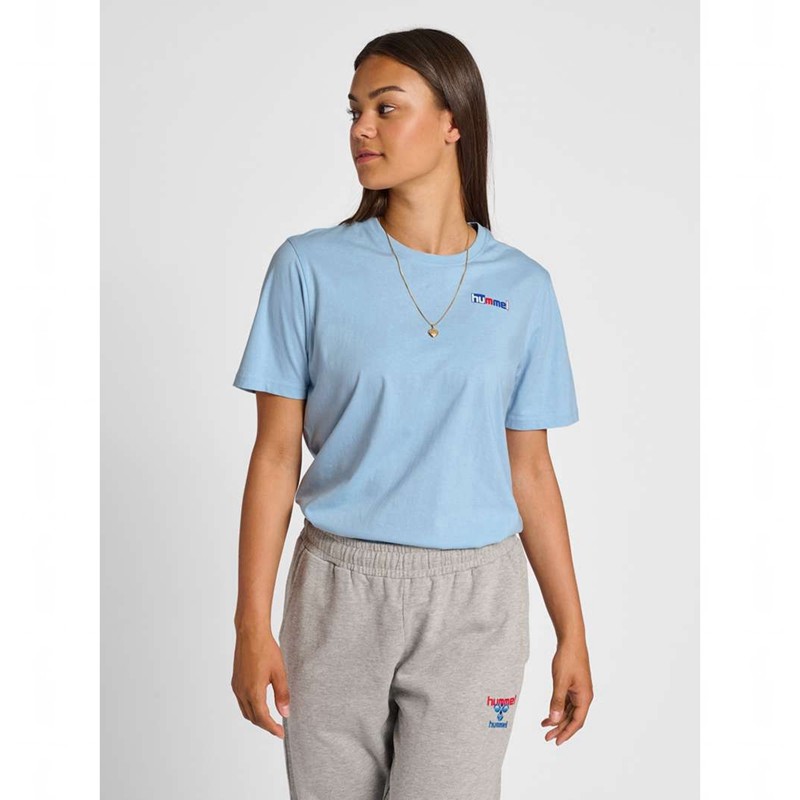 Hummel Ic Marty T-shirts Herren Blau | 619644-422