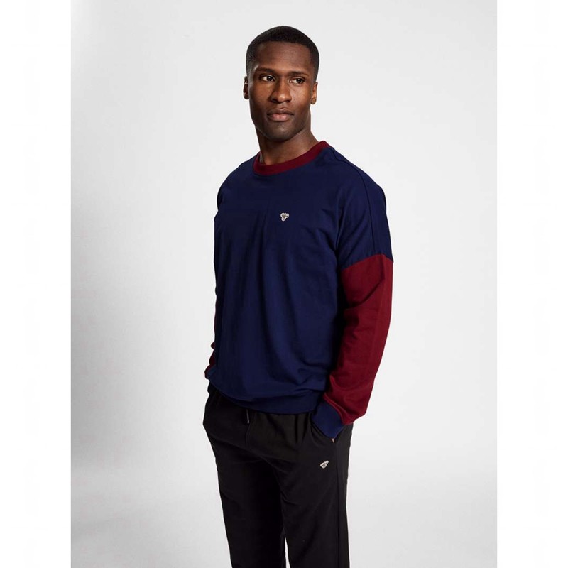 Hummel Ic Parker Sweatshirt Herren Navy | 018063-438