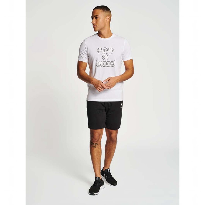 Hummel Icons Graphic T-shirts Herren Weiß | 146496-761