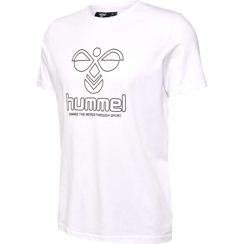 Hummel Icons Graphic T-shirts Herren Weiß | 146496-761