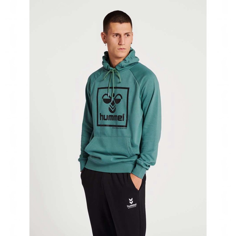 Hummel Isam 2.0 Hoodie Herren Grün | 998755-874