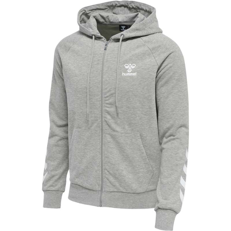 Hummel Isam 2.0 Zip Hoodie Herren Grau | 702159-691