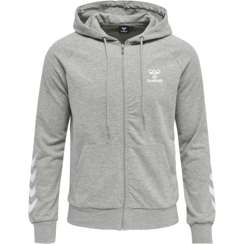 Hummel Isam 2.0 Zip Hoodie Herren Grau | 702159-691