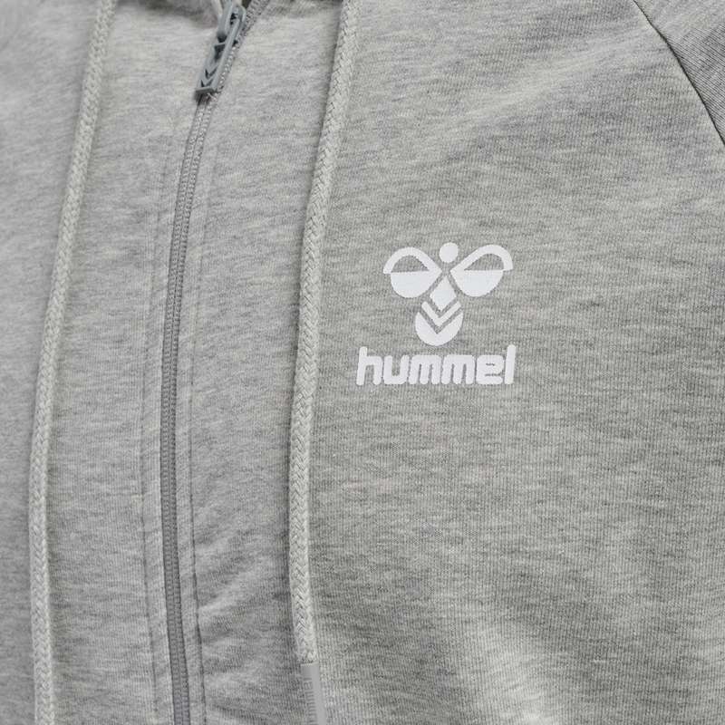 Hummel Isam 2.0 Zip Hoodie Herren Grau | 702159-691
