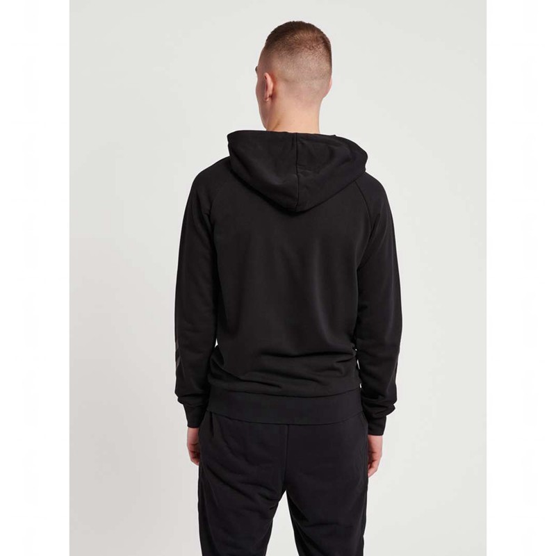 Hummel Isam 2.0 Zip Hoodie Herren Schwarz | 653285-536