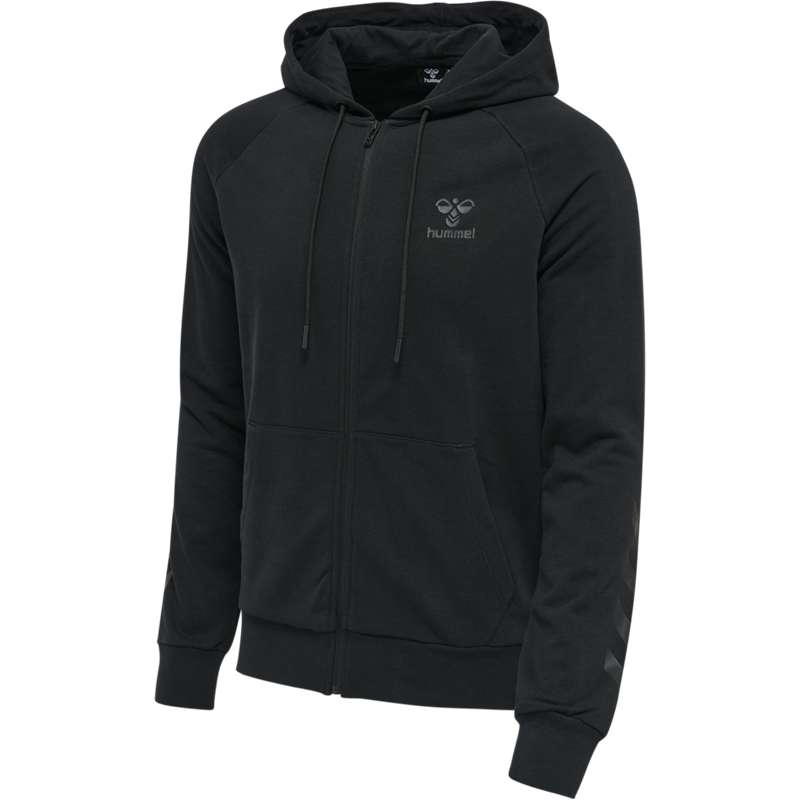 Hummel Isam 2.0 Zip Hoodie Herren Schwarz | 653285-536