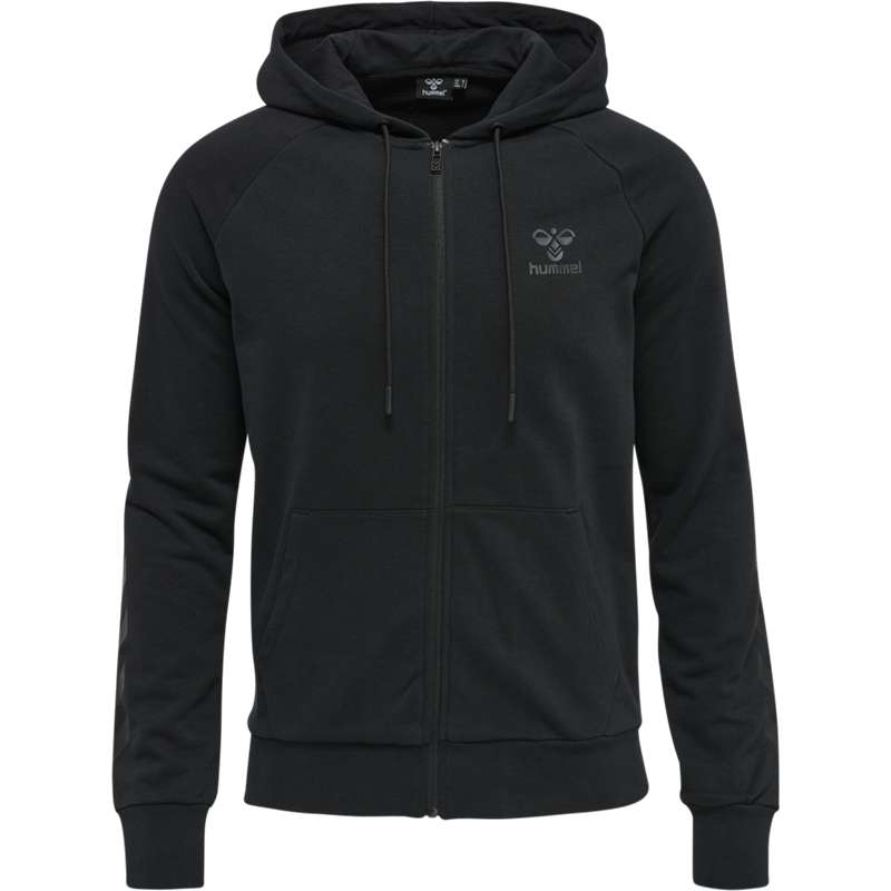 Hummel Isam 2.0 Zip Hoodie Herren Schwarz | 653285-536