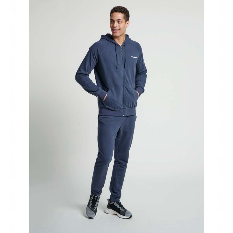 Hummel Isam Zip Hoodie Herren Navy | 441359-069