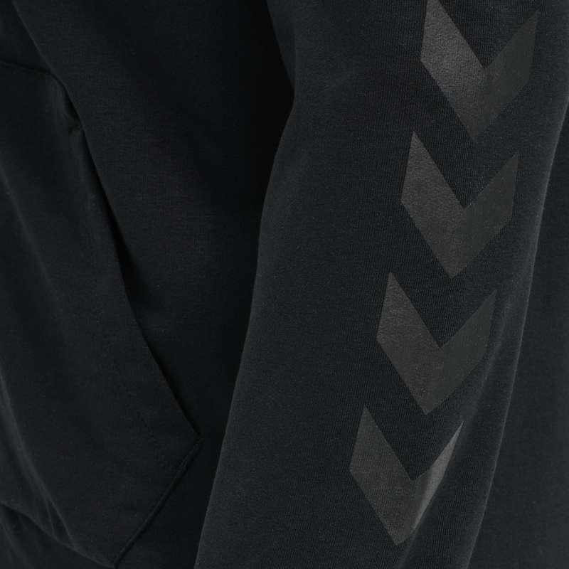 Hummel Isam Zip Hoodie Herren Schwarz | 459803-115