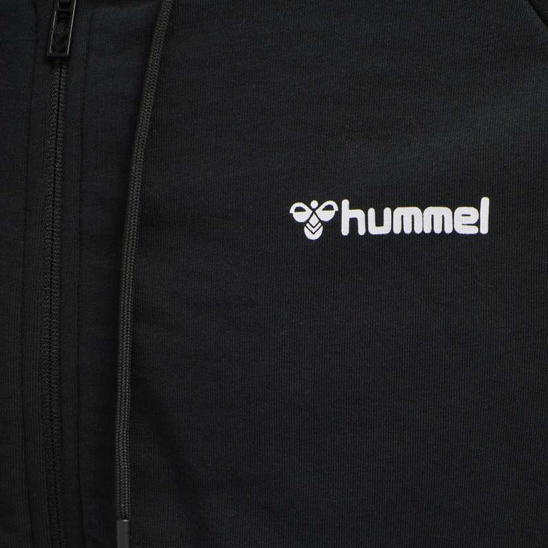 Hummel Isam Zip Hoodie Herren Schwarz | 459803-115